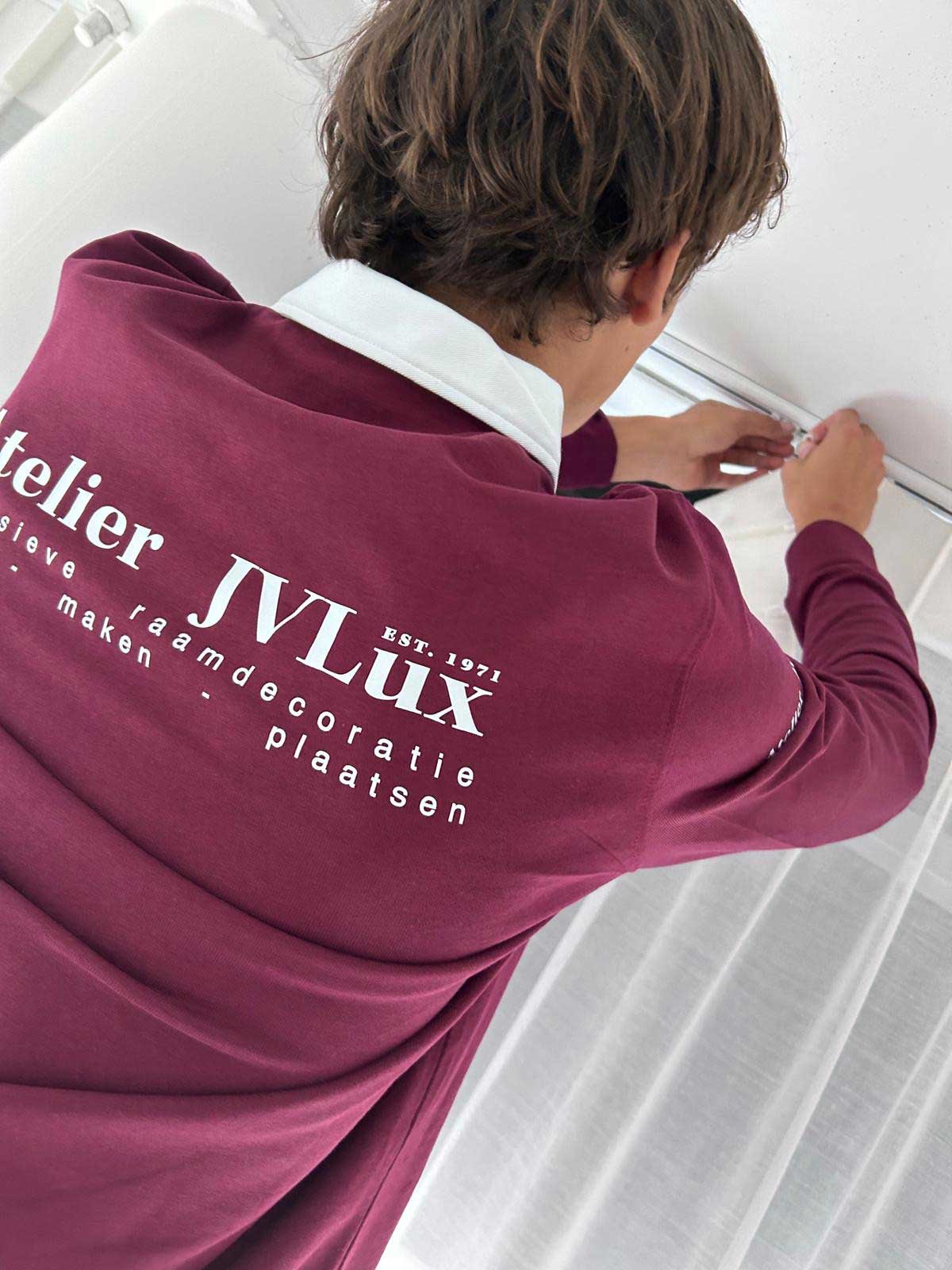 foto raamdecoratie gordijnen plaatsen